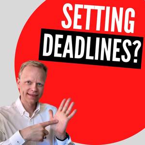 Is it wise to set a deadline when deciding on publishing a book?