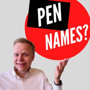 Pen Names for Authors: Pros & Cons