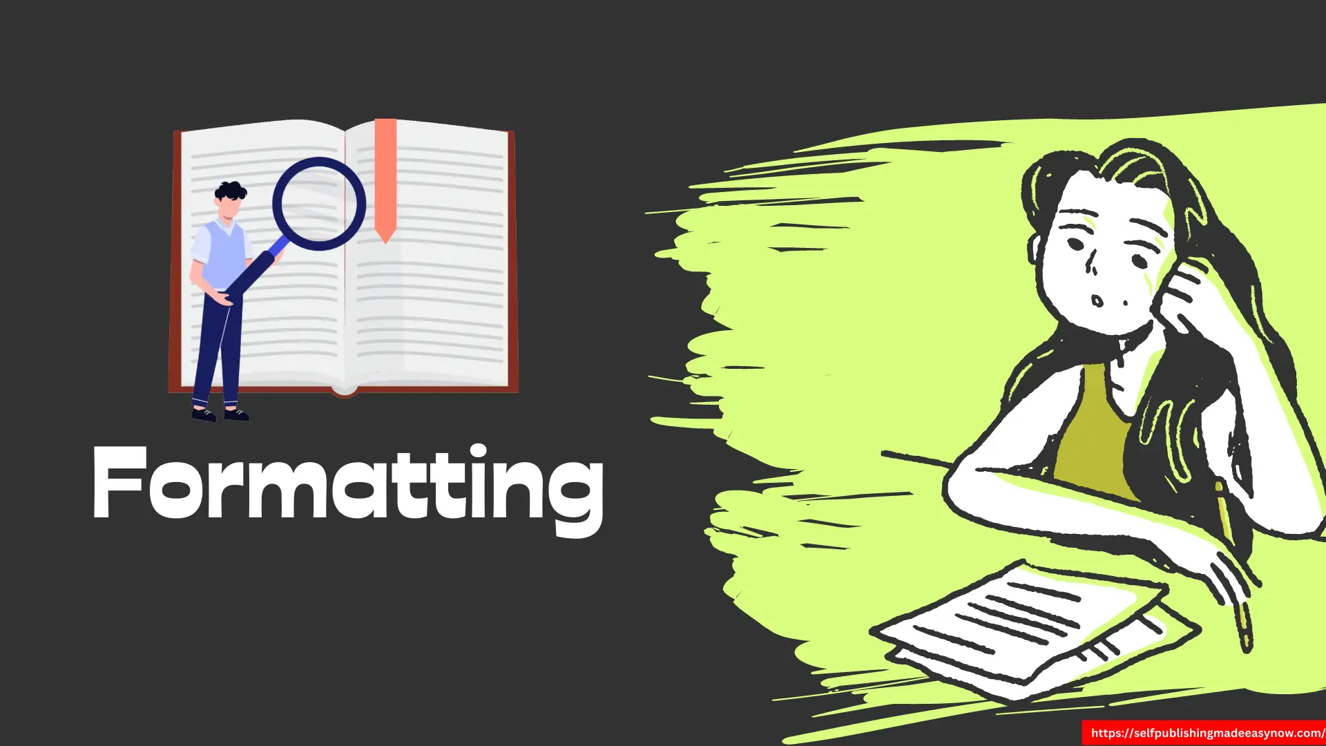 where can you cut costs in self-publishing - formatting